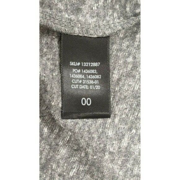 Torrid Womens Size 00 Gray Red Wine And Brews Slim Fit Crewneck Short Sleeve Tee - Picture 8 of 9